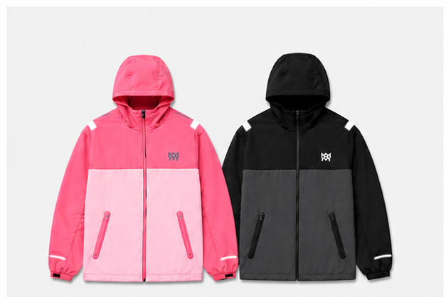 PINK REVERSIBLE ZIPPER