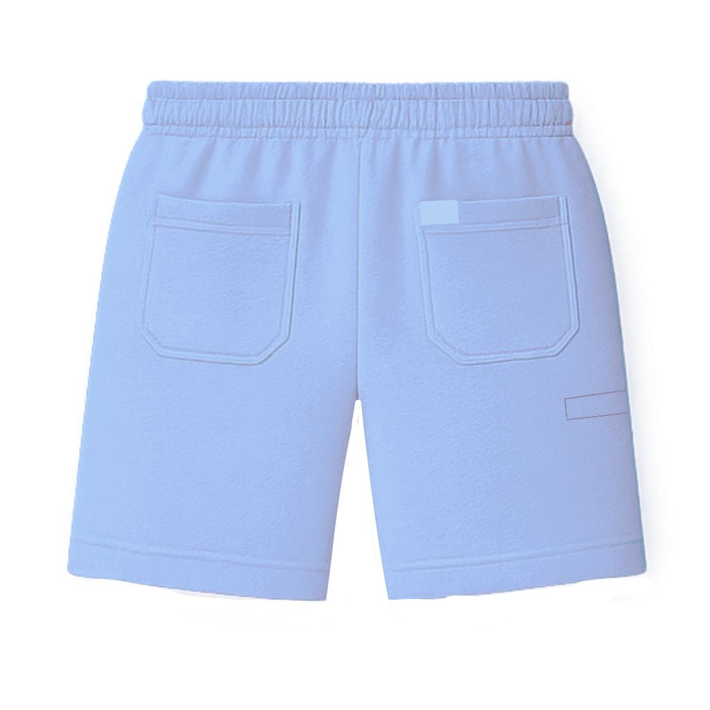 BABY BLUE BASIC SHORTS