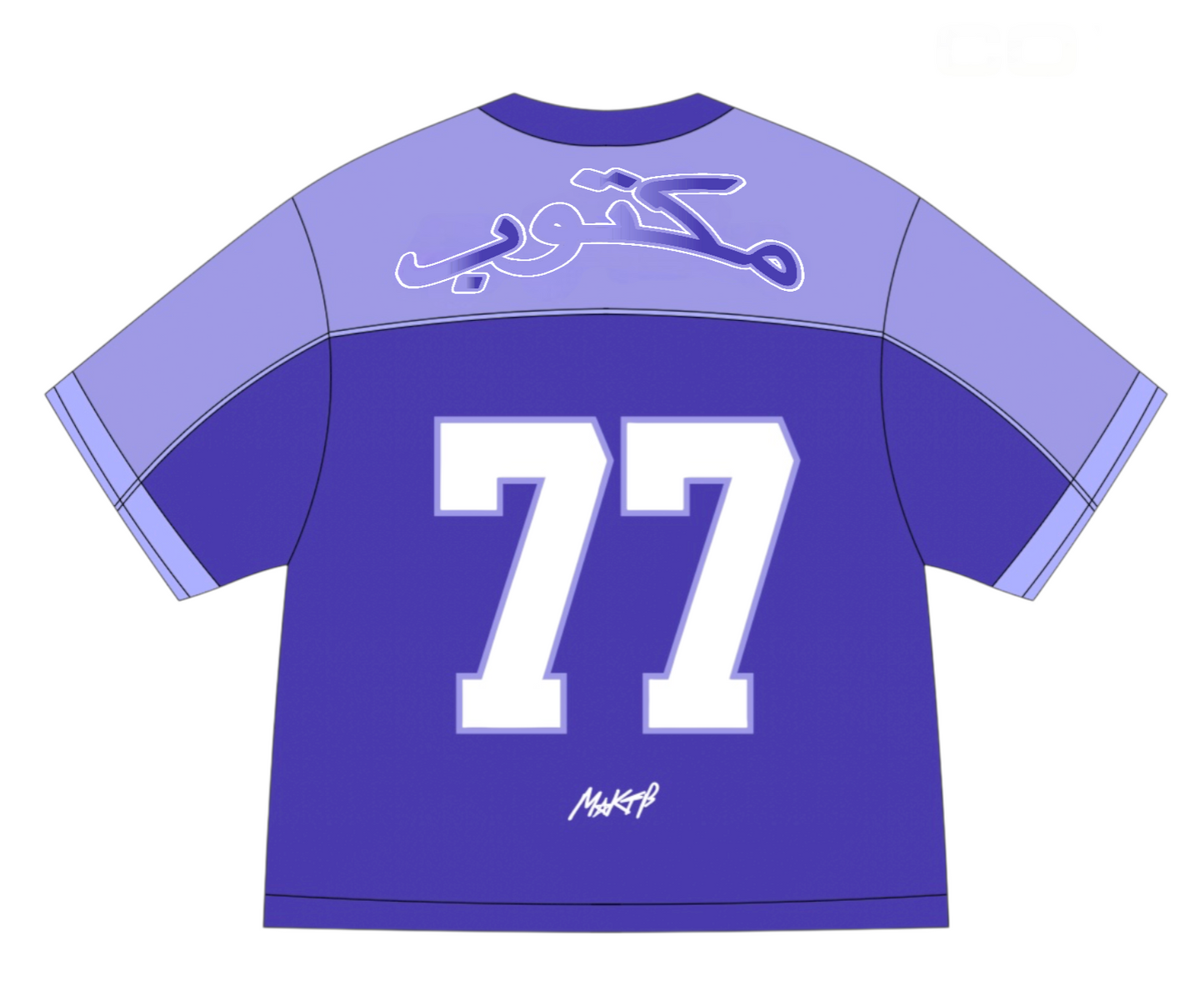 PURPLE MAKTUB NFL JERSEY