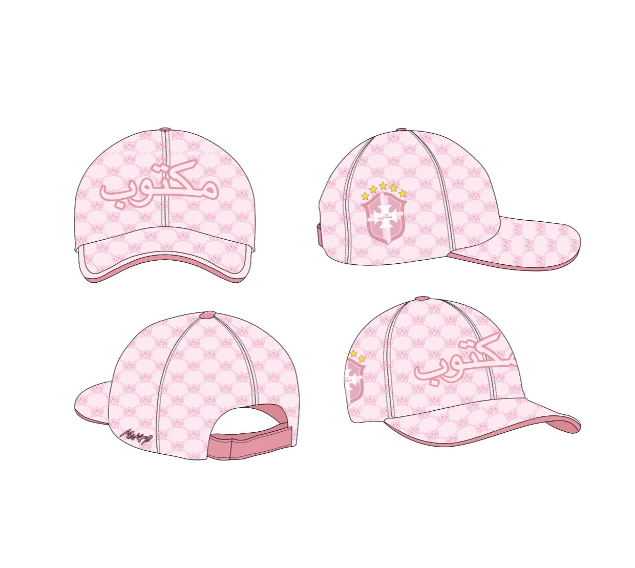 PINK MAKTUB BRAZIL CAP