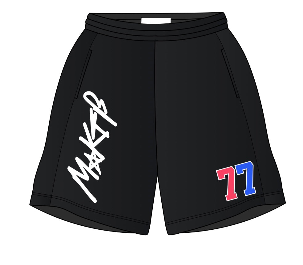 BLACK MAKTUB NFL SHORTS