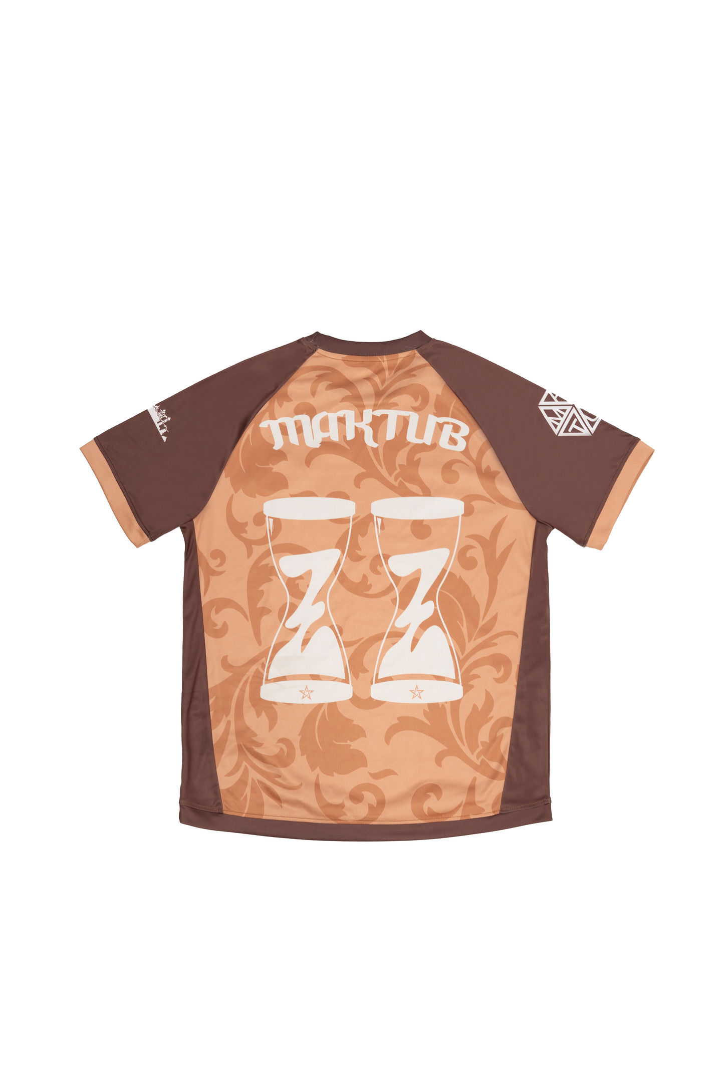 MAKTUB BROWN FOOTBALL JERSEY