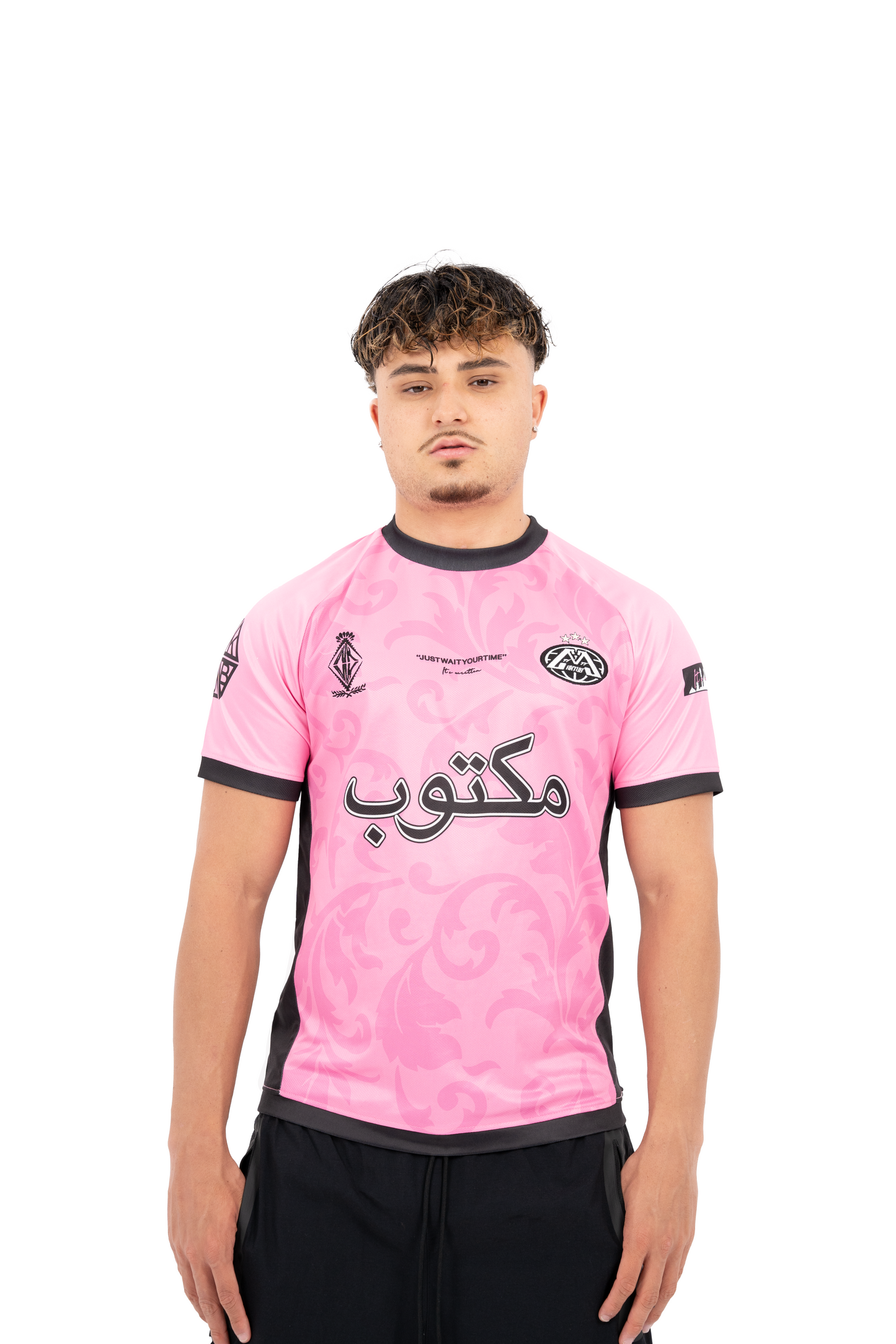 MAKTUB PINK FOOTBALL JERSEY