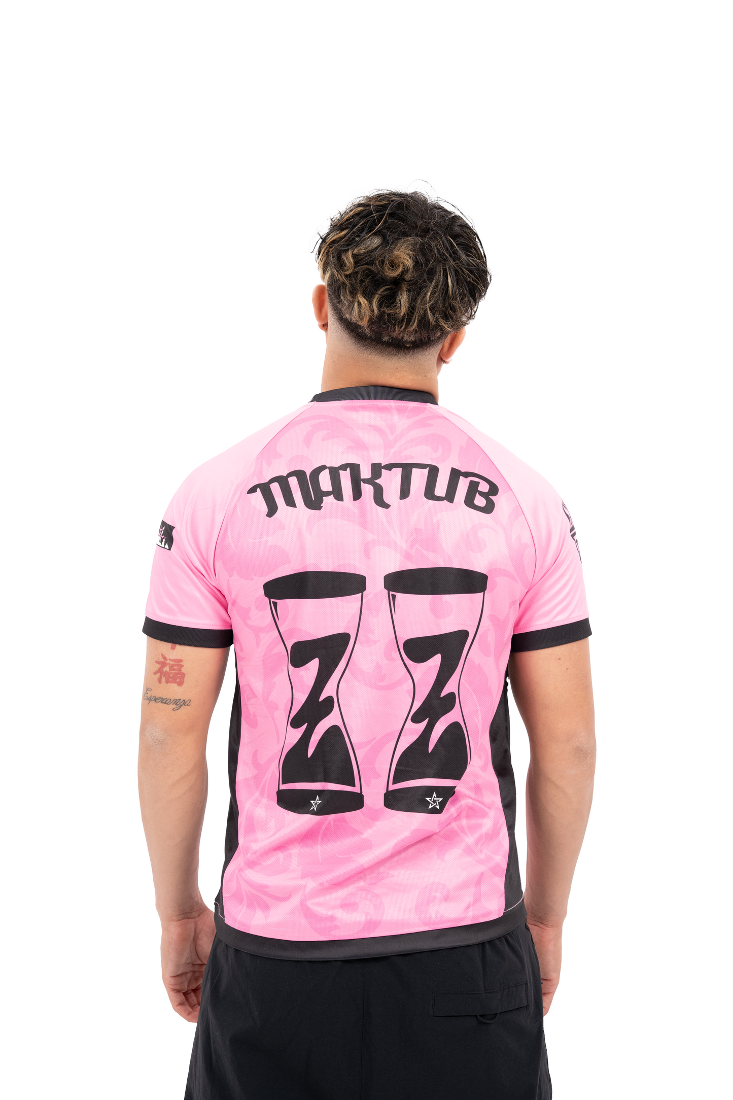 MAKTUB PINK FOOTBALL JERSEY