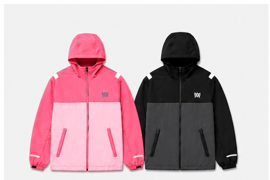 PINK REVERSIBLE ZIPPER