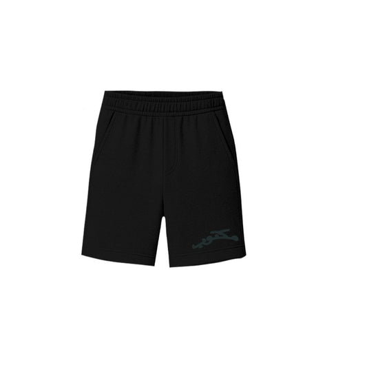 BLACK BASIC SHORTS