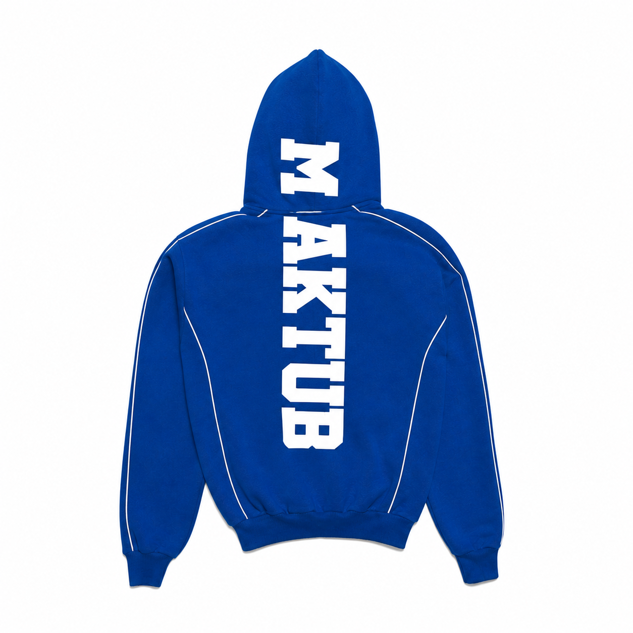 MAKTUB BLUE REFLECTIVE ZIPPER