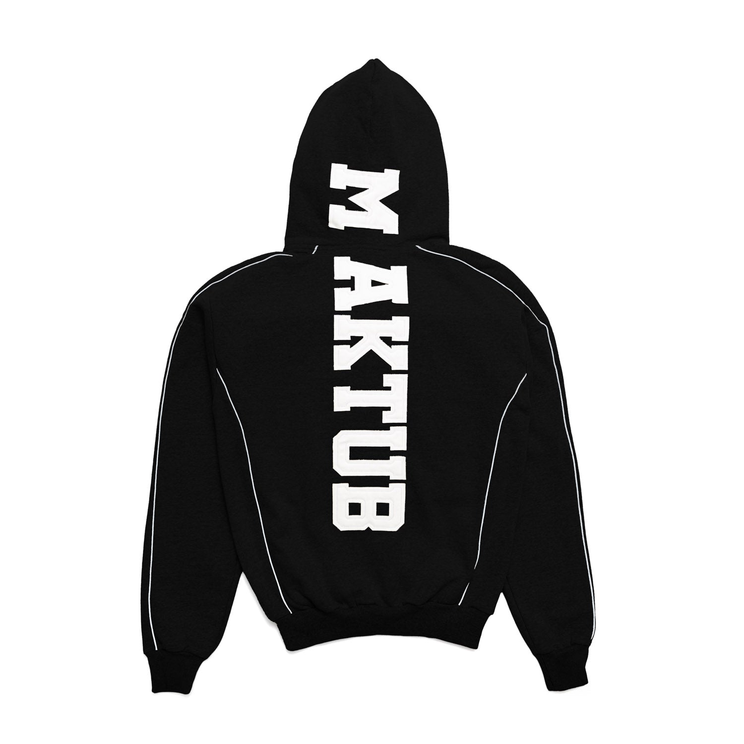 MAKTUB BLACK REFLECTIVE ZIPPER – maktub.wyt