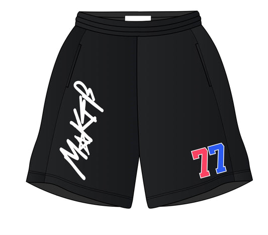 BLACK MAKTUB NFL SHORTS