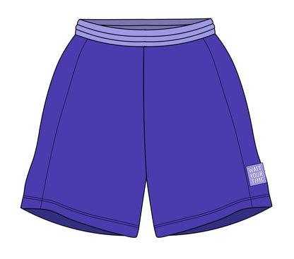 PURPLE MAKTUB NFL SHORTS