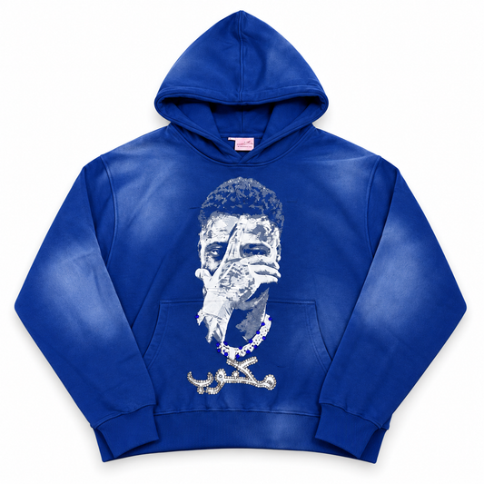 BLUE PROMES HOODIE