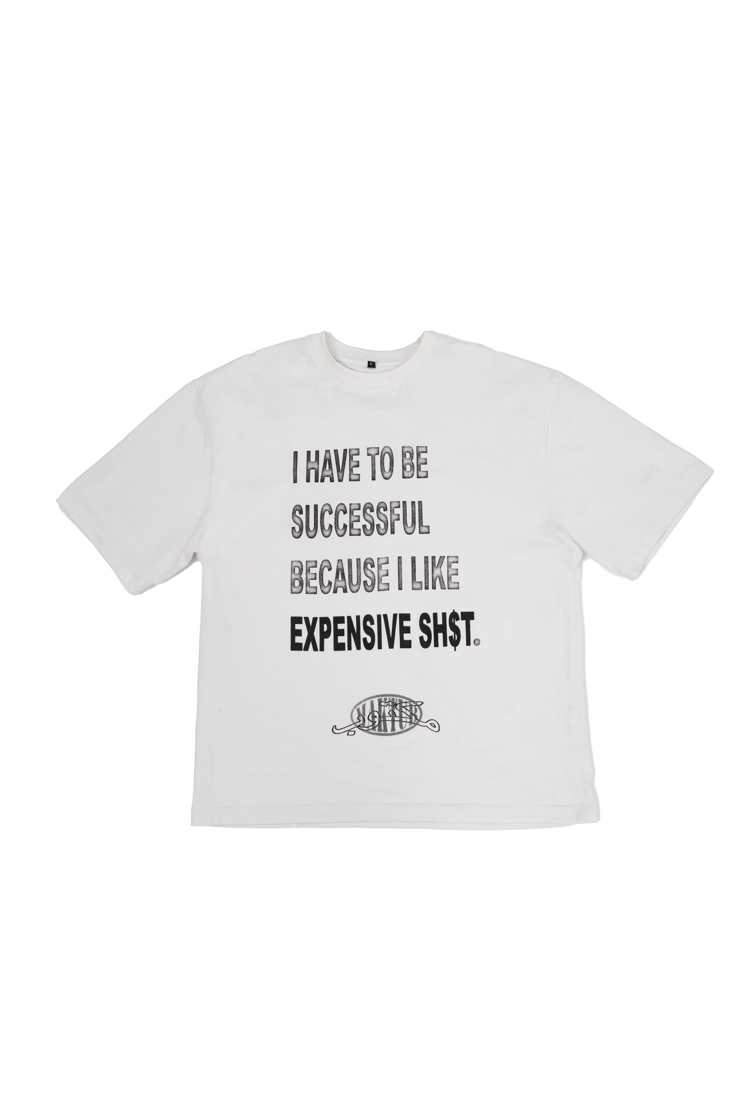MAKTUB WHITE GRAPHIC TEE