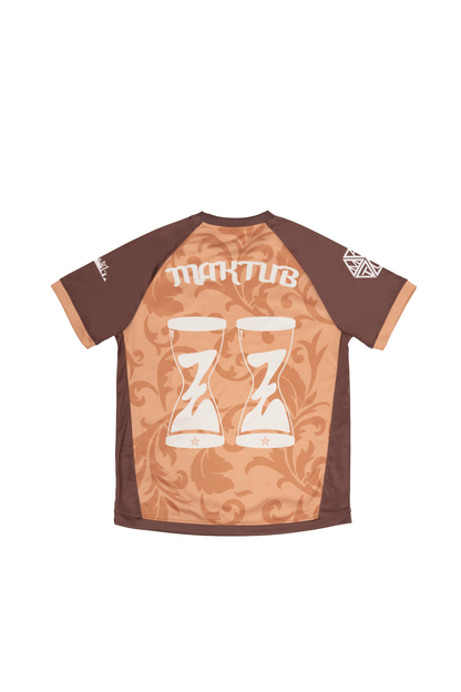 MAKTUB BROWN FOOTBALL JERSEY