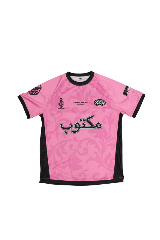 MAKTUB PINK FOOTBALL JERSEY
